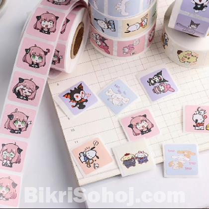 Premium Quality Anime Sticker Roll